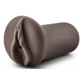 Коричневый мастубратор-вагина Nicole s Kitty - Blush Novelties - в Саранске купить с доставкой