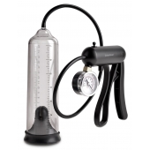 Вакуумная мужская помпа с датчиком давления Pro-Gauge Power Pump - Pipedream - в Саранске купить с доставкой