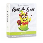 Стимулирующий презерватив-насадка Roll   Ball Apple - Sitabella - купить с доставкой в Саранске