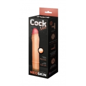 Телесная насадка-удлинитель из неоскин - 19,5 см. - LOVETOY (А-Полимер) - в Саранске купить с доставкой
