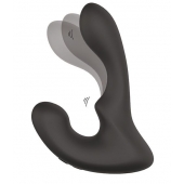 Чёрный массажер простаты с 2 моторами BOOTY ROCKER - Dream Toys - в Саранске купить с доставкой