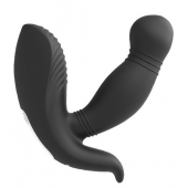 Черный вибромассажер простаты PROSTATE HERO - Dream Toys - в Саранске купить с доставкой
