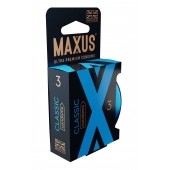 Классические презервативы в железном кейсе MAXUS Classic - 3 шт. - Maxus - купить с доставкой в Саранске