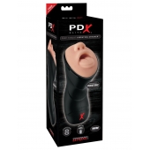 Мастурбатор-ротик Deep Throat Vibrating Stroker - Pipedream - в Саранске купить с доставкой