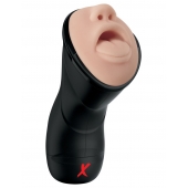 Мастурбатор-ротик Deep Throat Vibrating Stroker - Pipedream - в Саранске купить с доставкой