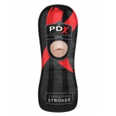 Мастурбатор-ротик Vibrating Oral Stroker - Pipedream - в Саранске купить с доставкой