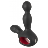 Черный вибромассажер простаты с нагревом и ротацией Prostate Plug - 14,5 см. - Orion - в Саранске купить с доставкой