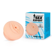 Телесная насадка-вагина на помпу - Sex Expert - в Саранске купить с доставкой