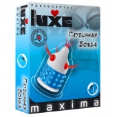 Презерватив LUXE Maxima  Глубинная бомба  - 1 шт. - Luxe - купить с доставкой в Саранске