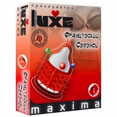 Презерватив LUXE Maxima  Французский связной  - 1 шт. - Luxe - купить с доставкой в Саранске