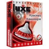 Презерватив LUXE  Exclusive   Красный Камикадзе  - 1 шт. - Luxe - купить с доставкой в Саранске