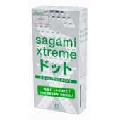 Презервативы Sagami Xtreme Type-E с точками - 10 шт. - Sagami - купить с доставкой в Саранске