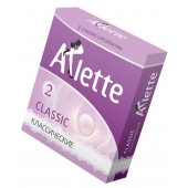 Классические презервативы Arlette Classic - 3 шт. - Arlette - купить с доставкой в Саранске
