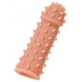 Телесная реалистичная насадка KOKOS Extreme Sleeve 03 с дополнительной стимуляцией - 12,7 см. - KOKOS - в Саранске купить с доставкой