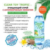 Очищающий спрей для игрушек CLEAR TOY Tropic - 100 мл. - Биоритм - купить с доставкой в Саранске