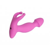 Розовый стимулятор простаты с усиками - 15 см. - 4sexdreaM - в Саранске купить с доставкой