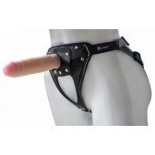 Универсальный мягкий пояс с насадкой Hard brutal BDSM-КОНСУЛ - 17 см. - LOVETOY (А-Полимер) - купить с доставкой в Саранске