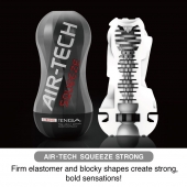 Мастурбатор AIR-TECH Squeeze Strong - Tenga - в Саранске купить с доставкой