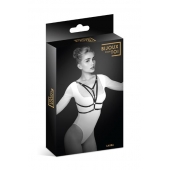 Черная упряжь на грудь Laura - Bijoux Pour Toi - купить с доставкой в Саранске
