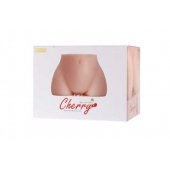 Мастурбатор-полуторс Cherry с вибрацией и двумя любовными тоннелями - KOKOS - в Саранске купить с доставкой