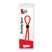 Красное эрекционное лассо с одной бусинкой-утяжкой STRETCHY THICK LASSO - Dream Toys - в Саранске купить с доставкой