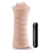 Телесный мастурбатор-ротик Angie - Blush Novelties - в Саранске купить с доставкой