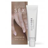 Гель для мастурбации с ароматом кокоса Slow Sex Finger Play Gel - 30 мл. - Bijoux Indiscrets - купить с доставкой в Саранске