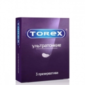 Презервативы Torex  Ультратонкие  - 3 шт. - Torex - купить с доставкой в Саранске