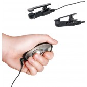 Черные электрические зажимы для сосков Shock Therapy Nipple Clamps - Pipedream - купить с доставкой в Саранске