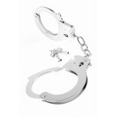 Металлические серебристые наручники Designer Metal Handcuffs - Pipedream - купить с доставкой в Саранске