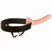 Мужской полый страпон 10  Hollow Strap-On - 24 см. - Pipedream - купить с доставкой в Саранске