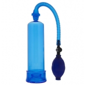Синяя вакуумная помпа MENZSTUFF PENIS ENLARGER - Dream Toys - в Саранске купить с доставкой