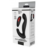 Черный вибромассажер простаты SWIRLING P-PLEASER - Dream Toys - в Саранске купить с доставкой