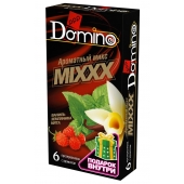 Ароматизированные презервативы DOMINO  Ароматный микс  - 6 шт. - Domino - купить с доставкой в Саранске