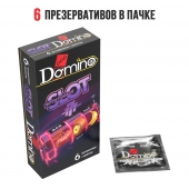 Ароматизированные презервативы DOMINO  Фруктовый слот  - 6 шт. - Domino - купить с доставкой в Саранске