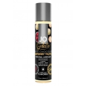 Лубрикант с ароматом трюфелей из белого шоколада и малины JO GELATO WHITE CHOCOLATE RASPBERRY TRUFFLE - 30 мл. - System JO - купить с доставкой в Саранске