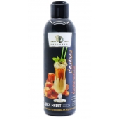Интимный гель-смазка JUICY FRUIT с ароматом солёной карамели - 200 мл. - БиоМед - купить с доставкой в Саранске