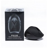 Черный инновационный мужской вибратор PULSE SOLO ESSENTIAL - Hot Octopuss - в Саранске купить с доставкой