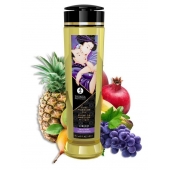 Массажное масло Libido Exotic Fruits с ароматом экзотических фруктов - 240 мл. - Shunga - купить с доставкой в Саранске