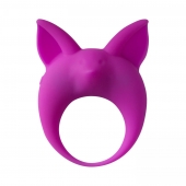 Фиолетовое эрекционное кольцо Kitten Kyle - Lola Games - в Саранске купить с доставкой