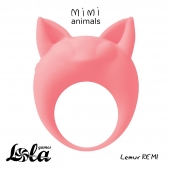 Оранжевое эрекционное кольцо Lemur Remi - Lola Games - в Саранске купить с доставкой