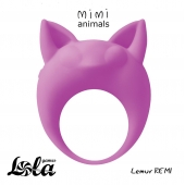 Фиолетовое эрекционное кольцо Lemur Remi - Lola Games - в Саранске купить с доставкой