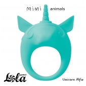 Зеленое эрекционное кольцо Unicorn Alfie - Lola Games - в Саранске купить с доставкой