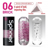 Мастурбатор SPINNER Brick - Tenga - в Саранске купить с доставкой