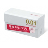 Супер тонкие презервативы Sagami Original 0.01 - 10 шт. - Sagami - купить с доставкой в Саранске