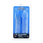Комплект из 2 прозрачных насадок на пенис PENIS EXTENDER PACK - Dream Toys - в Саранске купить с доставкой