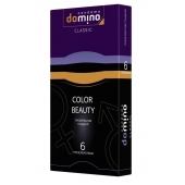 Разноцветные презервативы DOMINO Colour Beauty - 6 шт. - Domino - купить с доставкой в Саранске