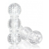 Прозрачный фигурный мастурбатор Master Stroker - Blush Novelties - в Саранске купить с доставкой
