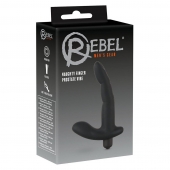 Черный вибромассажер простаты Naughty Finger Prostate Vibe - 13,8 см. - Orion - в Саранске купить с доставкой