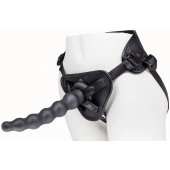 Пояс харнесс BEST UNI strap с 2 насадками - 18 и 22 см. - LOVETOY (А-Полимер) - купить с доставкой в Саранске